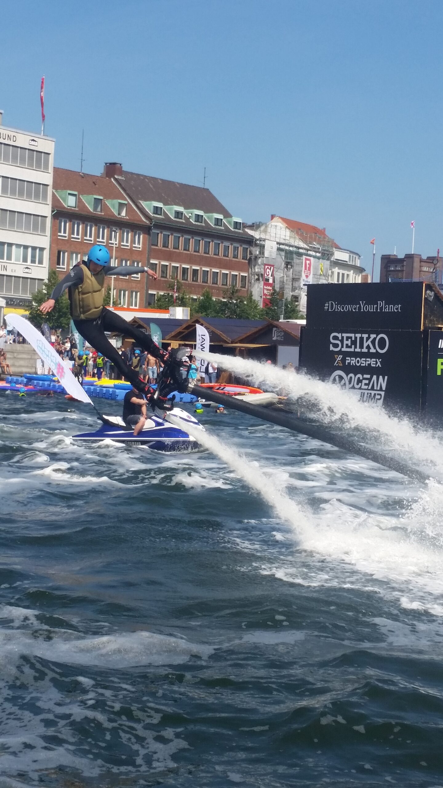 Flyboarding im OCEAN Funpark 2019 – Spektakel am Bootshafen zur Kieler Woche