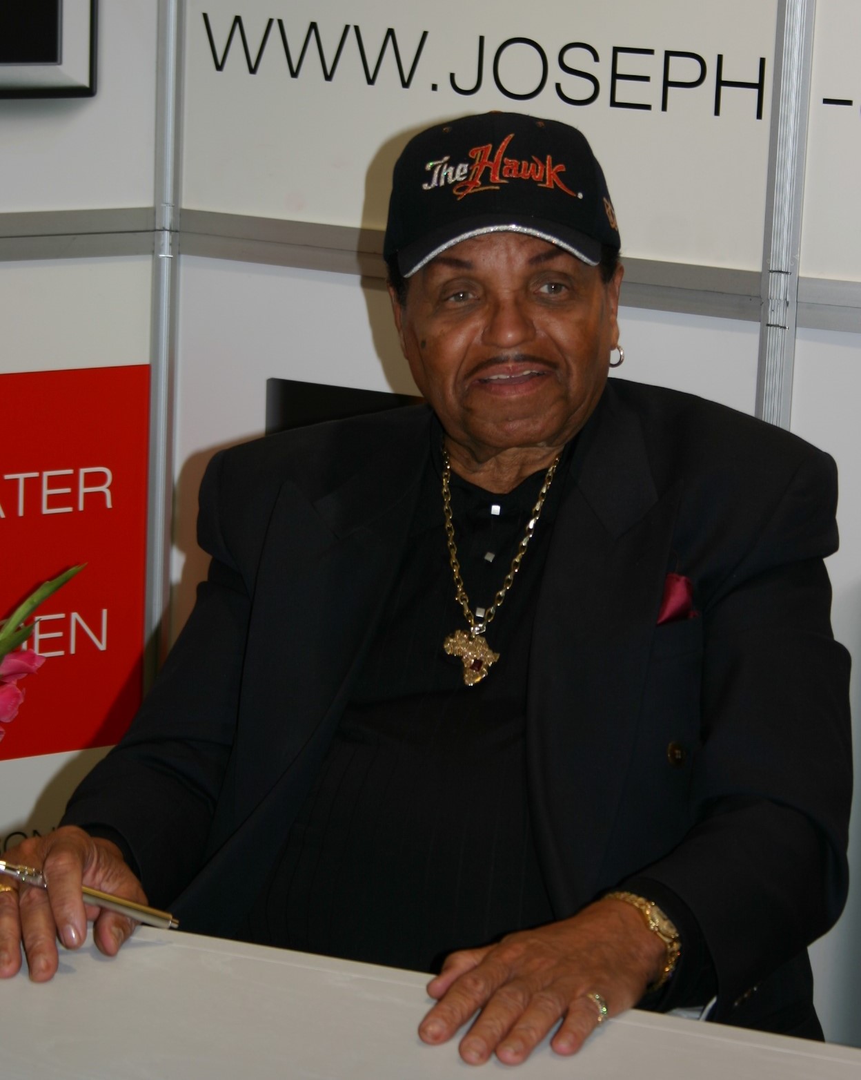 Joseph Jackson – Die Jacksons – Buchpräsentation 2004 im Weiland Wandsbek Quarree Hamburg