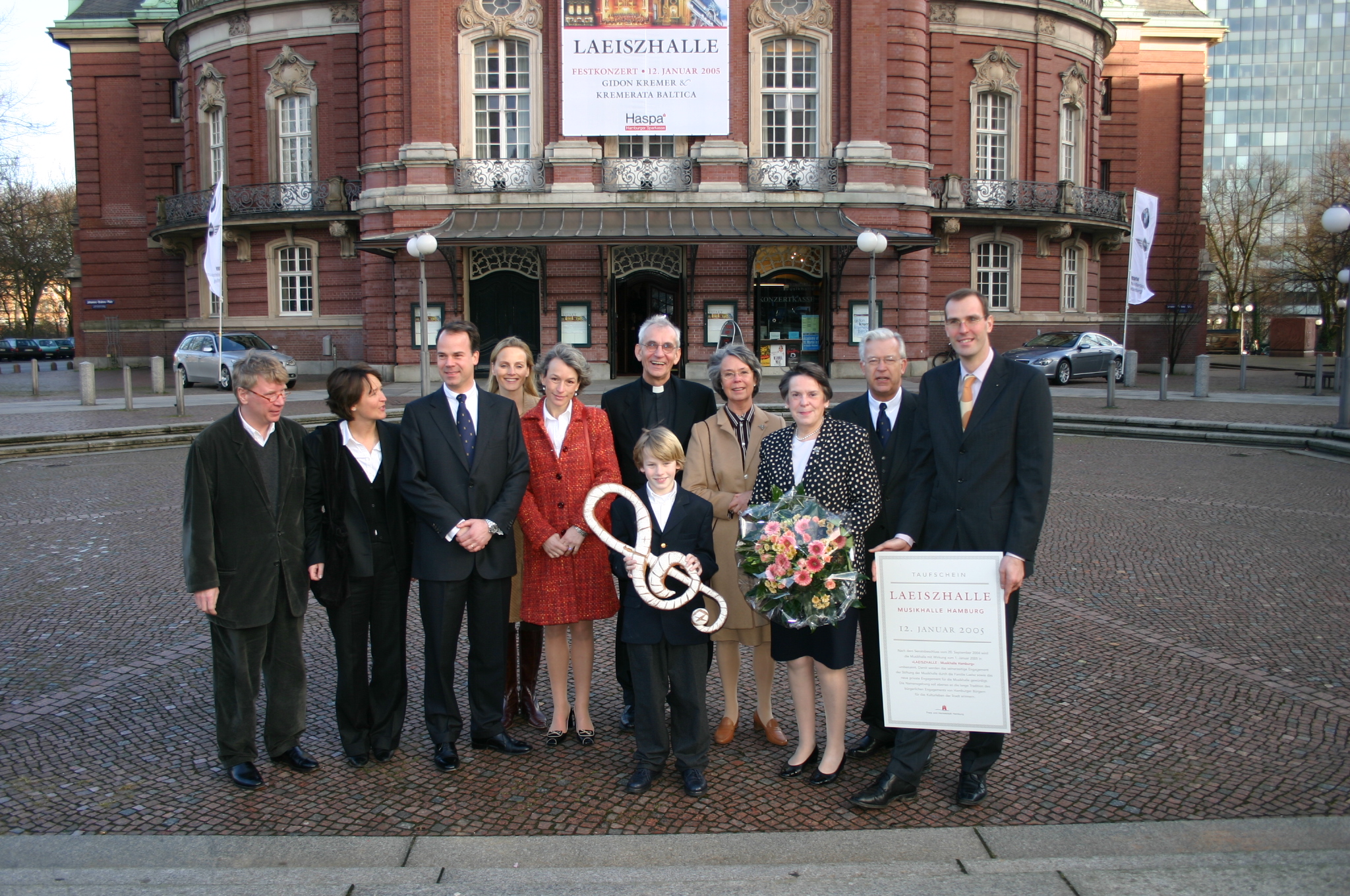 Musikhalle Hamburg wird 2005 zur Laeiszhalle