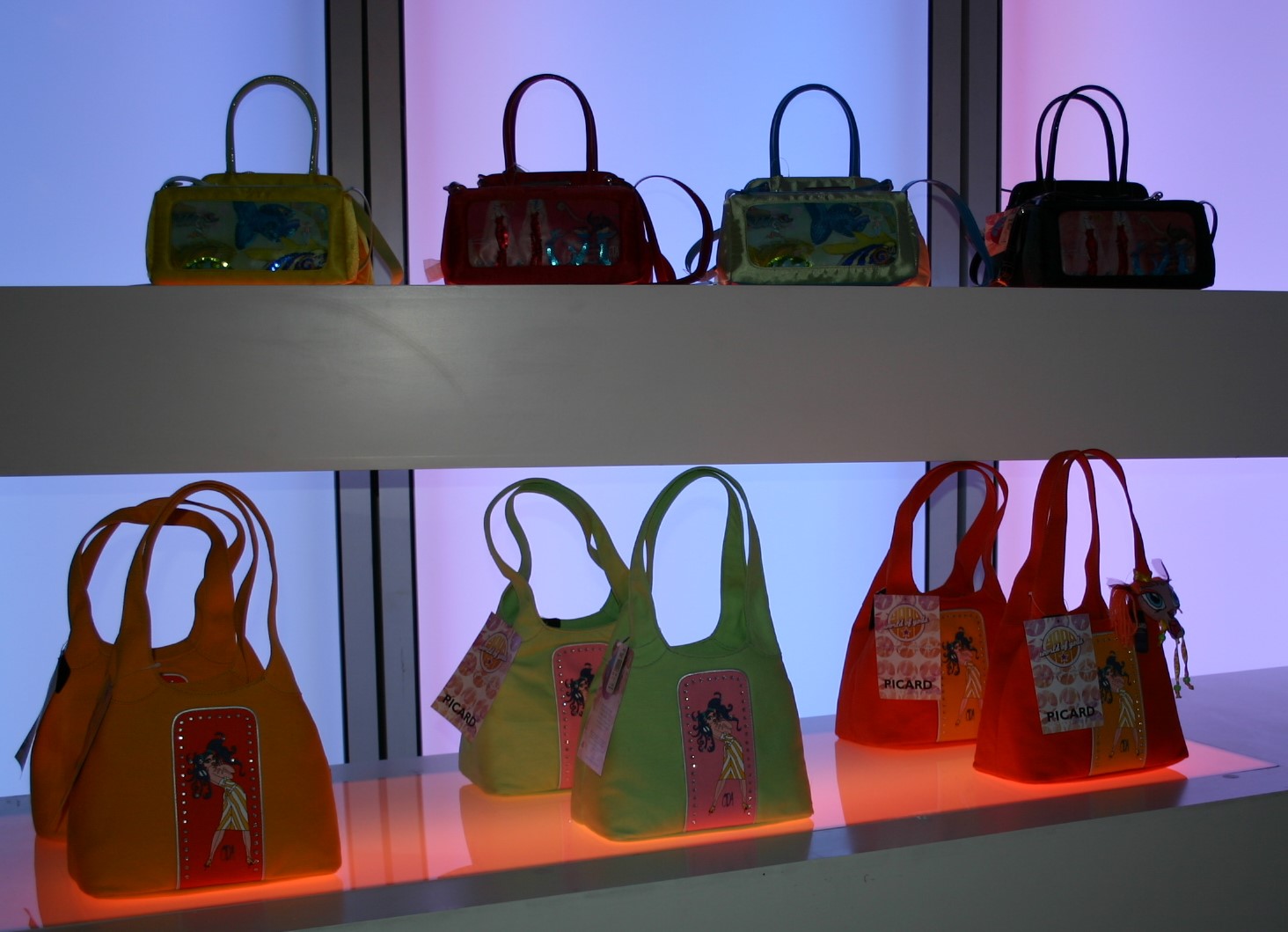 Picard Taschen Ausstellung 2005 – World of Yoda, Karstadt Mö. Hamburg