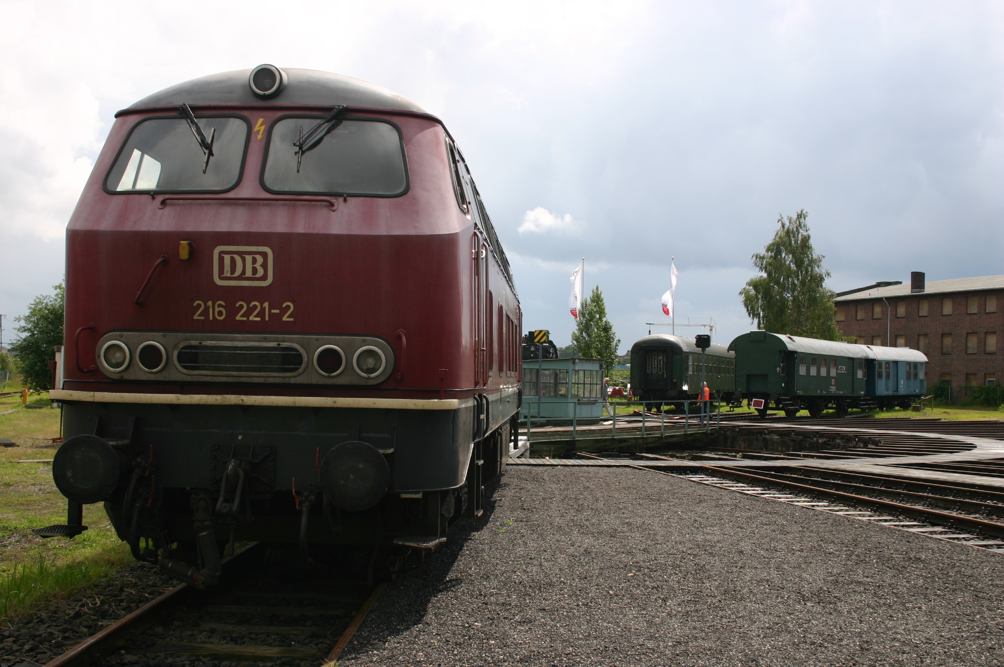 Sommerfest 2004 im DB Museum Neumünster